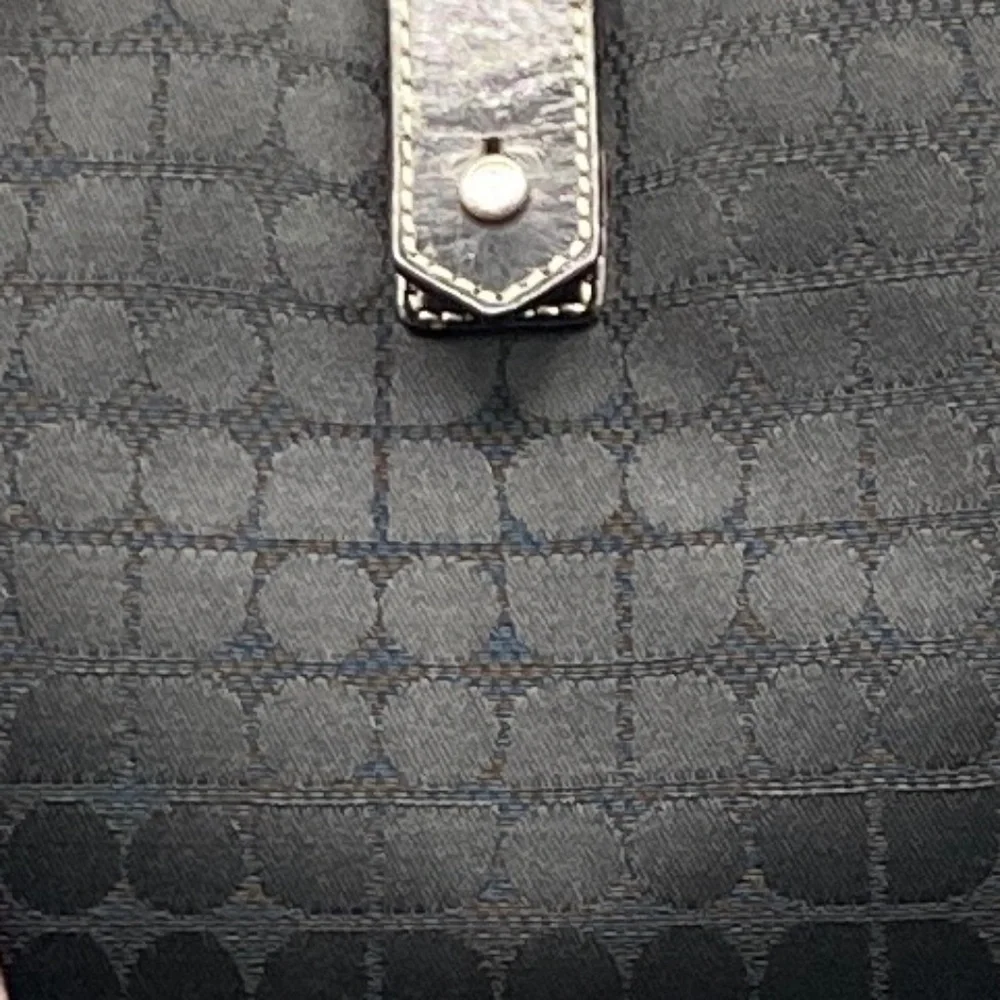 Kate Spade Dressy Black Nylon Textured Bag EUC, Vintage